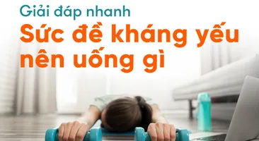 Giải đáp nhanh: Sức đề kháng yếu nên uống gì?