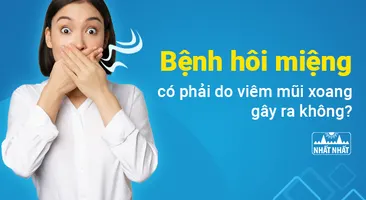Bệnh hôi miệng có phải do viêm mũi xoang gây ra không ?