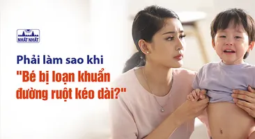 Mẹ phải làm sao khi bé bị loạn khuẩn đường ruột kéo dài?