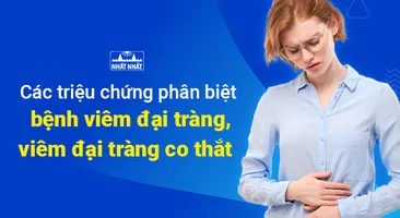 Các triệu chứng phân biệt bệnh viêm đại tràng và viêm đại tràng co thắt