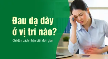 Đau dạ dày ở vị trí nào? Chỉ dẫn cách nhận biết đơn giản