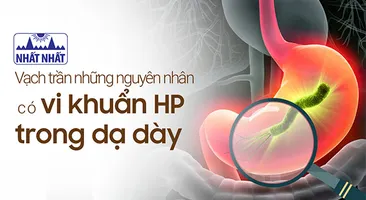 Vạch trần những nguyên nhân có vi khuẩn HP trong dạ dày
