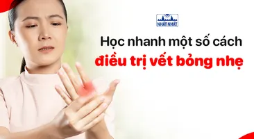 Học nhanh một số cách điều trị vết bỏng nhẹ tại nhà
