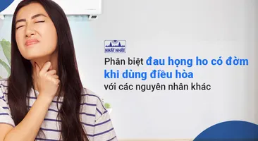 Phân biệt đau họng ho có đờm khi dùng điều hòa với các nguyên nhân khác
