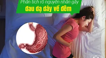Phân tích rõ nguyên nhân gây đau dạ dày về đêm