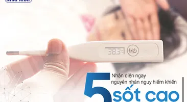 Nhận diện ngay 5 nguyên nhân nguy hiểm khiến bé sốt cao không hạ