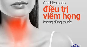 Các biện pháp điều trị viêm họng không dùng thuốc