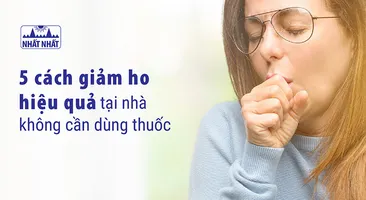 5 cách giảm ho hiệu quả tại nhà không cần dùng thuốc