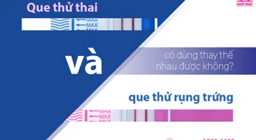Que thử thai và Que thử rụng trứng có dùng thay thế nhau được không?