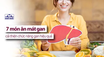 Bật mí 7 món ăn mát gan cải thiện chức năng gan hiệu quả