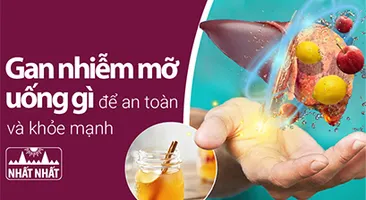 Gan nhiễm mỡ uống gì để an toàn và khỏe mạnh?
