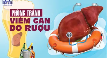 Phòng tránh viêm gan do rượu