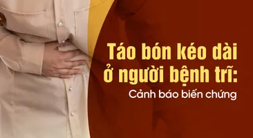 Táo bón kéo dài ở người bệnh trĩ: Cảnh báo biến chứng