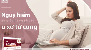 Nguy hiểm tiềm ẩn khi bà bầu bị u xơ tử cung