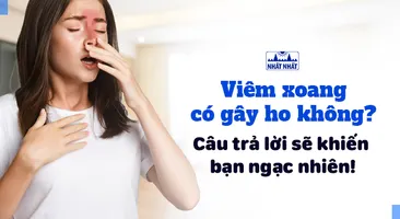 Viêm xoang có gây ho không: câu trả lời sẽ khiến bạn ngạc nhiên!