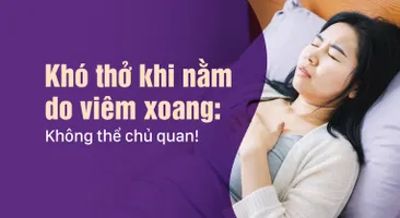 Khó thở khi nằm do viêm xoang: Không thể chủ quan!