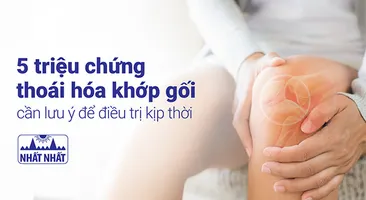 5 triệu chứng thoái hóa khớp gối cần lưu ý để điều trị kịp thời