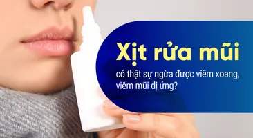 Xịt rửa mũi có thật sự ngừa được viêm xoang, viêm mũi dị ứng?