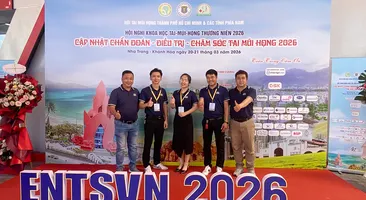 Nhất Nhất tham gia Hội nghị khoa học Tai Mũi Họng TP.HCM và các tỉnh phía Nam năm 2026