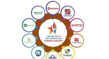 Nhất Nhất lọt top 10 nơi làm việc tốt nhất ngành Dược – Thiết bị Y tế 2023