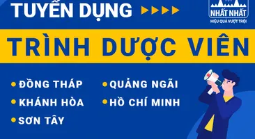 Tuyển dụng trình dược viên tháng 3/2023