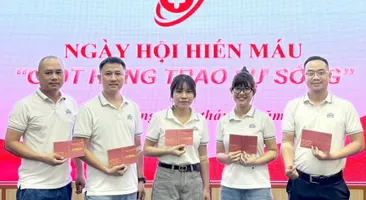 Nhất Nhất hưởng ứng Ngày hội hiến máu “Giọt hồng trao sự sống”