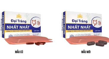 Thông báo thay đổi mẫu mã viên nén Đại Tràng Nhất Nhất