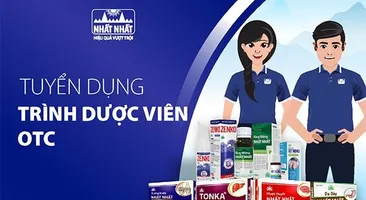 Tuyển dụng trình dược viên tháng 10/2021