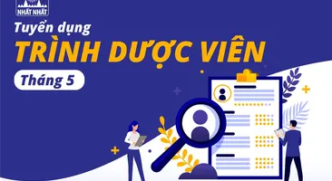 Tuyển dụng Trình Dược Viên Tháng 5/2022