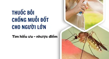 Thuốc bôi chống muỗi đốt cho người lớn: tìm hiểu ưu - nhược điểm