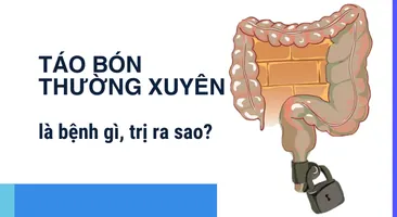 Hỏi nhanh đáp gọn: Táo bón thường xuyên là bệnh gì, trị ra sao?