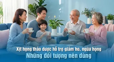 Xịt họng thảo dược hỗ trợ giảm ho, ngứa họng - những đối tượng nên dùng