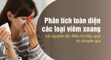 Phân tích toàn diện các loại viêm xoang và nguyên tắc điều trị hiệu quả từ chuyên gia