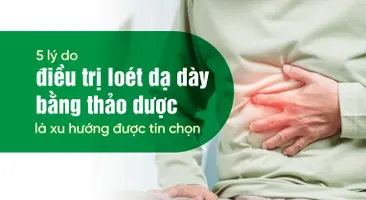 5 lý do điều trị loét dạ dày bằng thảo dược là xu hướng được tin chọn
