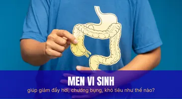 Men vi sinh giúp giảm đầy hơi, chướng bụng, khó tiêu như thế nào?