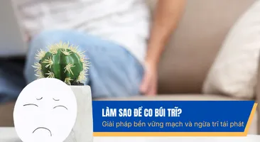 Làm sao để co búi trĩ? Giải pháp bền thành mạch và ngừa trĩ tái phát