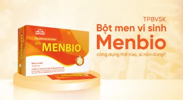 TPBVSK Bột men vi sinh Menbio: công dụng thế nào, ai nên dùng?