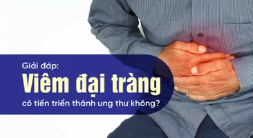 Giải đáp: Viêm đại tràng có tiến triển thành ung thư không?