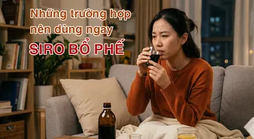 Những trường hợp nên dùng ngay siro bổ phế
