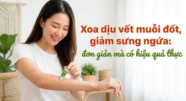Xoa dịu vết muỗi đốt, giảm sưng ngứa: đơn giản mà có hiệu quả thực