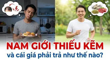 Nam giới thiếu kẽm và cái giá phải trả như thế nào?