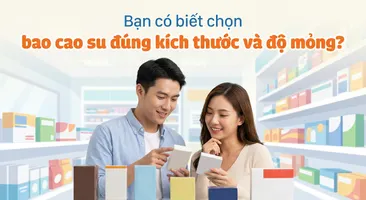 Bạn có biết chọn bao cao su đúng kích thước và độ mỏng?