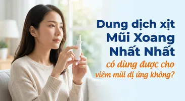 Dung dịch xịt Mũi Xoang Nhất Nhất có dùng được cho viêm mũi dị ứng không?