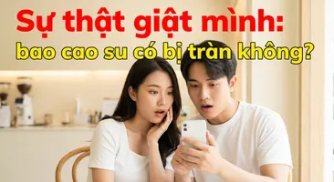 Sự thật giật mình: bao cao su có bị tràn không?