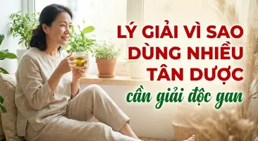 Lý giải vì sao dùng nhiều tân dược cần giải độc gan