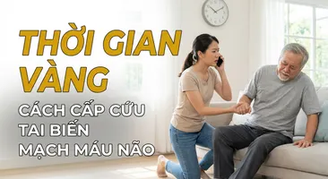 "Thời gian vàng" & cách cấp cứu tai biến mạch máu não