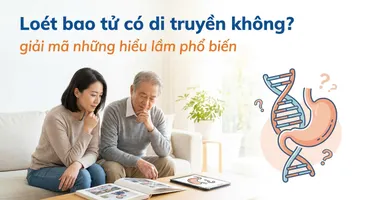 Loét bao tử có di truyền không? Giải mã những hiểu lầm phổ biến