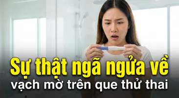 Sự thật ngã ngửa về vạch mờ trên que thử thai