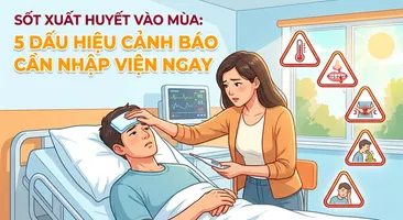 Sốt xuất huyết vào mùa: 5 dấu hiệu cảnh báo cần nhập viện ngay