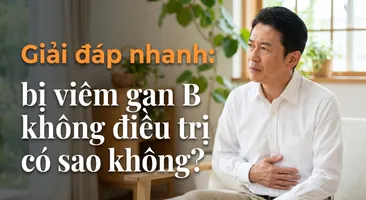 Giải đáp nhanh: bị viêm gan B không điều trị có sao không?